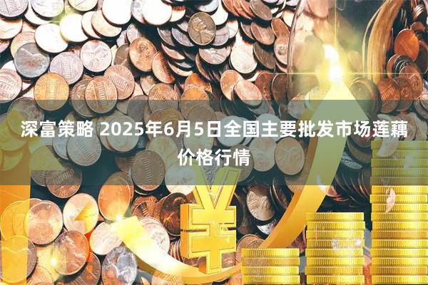深富策略 2025年6月5日全国主要批发市场莲藕价格行情